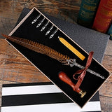 Antique Feather Writing Ink Set-