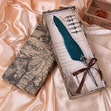 Antique Quill Feather Dip Pen-
