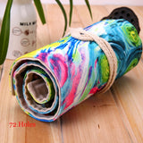 36/48/72 Canvas Roll Pouch Cosmetic Makeup Brush Pen Storage pencil box