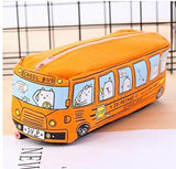 Creative School Bus Pencil Case Large Capacity