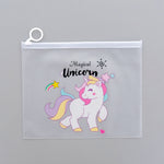 Big capacity Unicorn, Pink leopard pencil case Cute