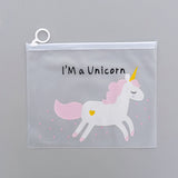 Big capacity Unicorn, Pink leopard pencil case Cute