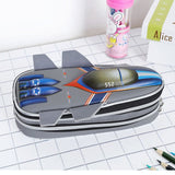 aircraft pencil case for boy, large capacity