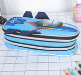 aircraft pencil case for boy, large capacity