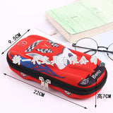 Cute cartoon pencil case for kids, cartoon car pencil case, 3D pen case for kids,