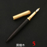 High Quality Luxury wood fountain pen ink pen nib 0.7mm