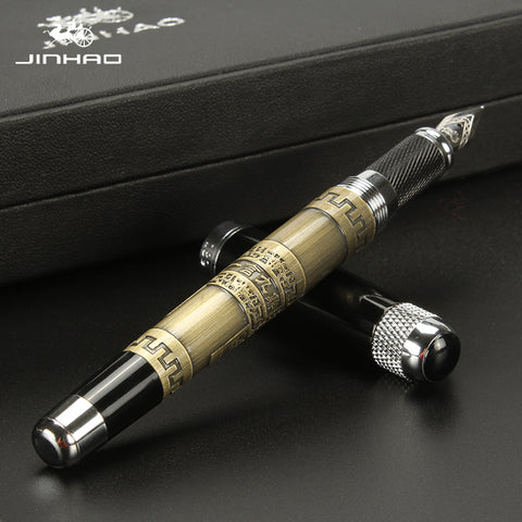 Luxury Fountain Pen Metal Gift Box-