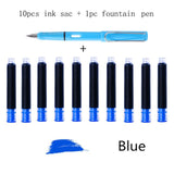 10Pcs / Lot Universal Design Fountain Pen disposable filling tube