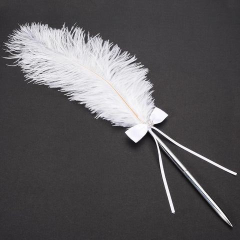Ostrich Feather Pen-