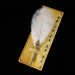 Ostrich Feather Pen-