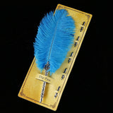 Ostrich Feather Pen-