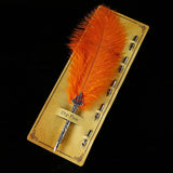 Ostrich Feather Pen-