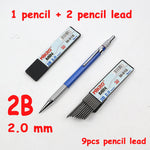 Mechanical Pencil 2.0mm 2B High Quality Plastic-